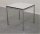 USM Haller Tisch Schreibtisch 75 x 75 cm weiss (Perlgrau)