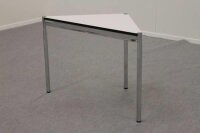 USM Haller Tisch Schreibtisch 75 x 75 cm DREIECK weiss...