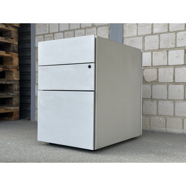 Molteni Unifor Less Less Container von Jean Nouvel (Silbergrau)