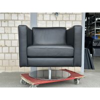 KNOLL Ledersessel Loungesessel