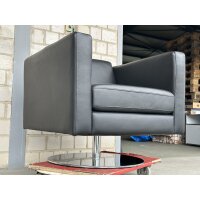 KNOLL Ledersessel Loungesessel