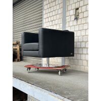 KNOLL Ledersessel Loungesessel
