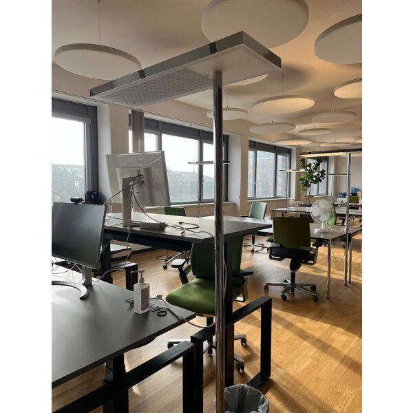 Nimbus Office Air LED Chrom gebraucht dimmbar mit Sensor
