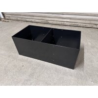 USM Haller Einlegerahmen Wanne für Ausziehtablar 75 x 35 x 35 Schwarz Ral 9011