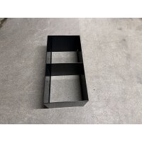 USM Haller Einlegerahmen Wanne für Ausziehtablar 75 x 35 x 35 Schwarz Ral 9011