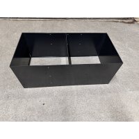 USM Haller Einlegerahmen Wanne für Ausziehtablar 75 x 35 x 35 Schwarz Ral 9011