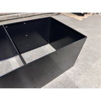 USM Haller Einlegerahmen Wanne für Ausziehtablar 75 x 35 x 35 Schwarz Ral 9011