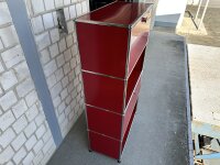 USM Haller Sideboard 75x35x109 cm Rot
