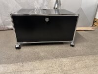 USM Haller Lowboard 75x50x42 cm Schwarz