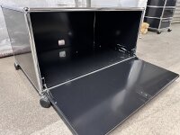 USM Haller Lowboard 75x50x42 cm Schwarz