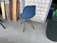 Vitra DSR Eames Plastic Side Chair Blau