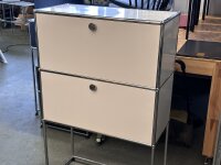 USM Haller Sideboard 75x35x129 cm weiß