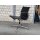 Vitra Aluminium Chair EA 107, Schwarz, Leder