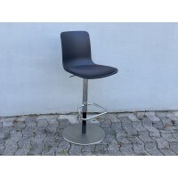 Ensemble 6 Vitra Hal Barstool und 1 Vitra Ad Hoc High Meeting Table