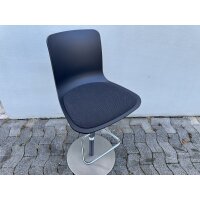 Ensemble 6 Vitra Hal Barstool und 1 Vitra Ad Hoc High Meeting Table
