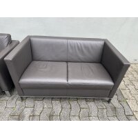 Norman Foster für Walter Knoll Leder Sofa Foster 501