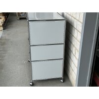 USM Haller Sideboard 75x50x104 cm lichtgrau