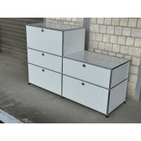 USM Haller Sideboard 150x50x104 cm lichtgrau