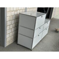 USM Haller Sideboard 150x50x104 cm lichtgrau