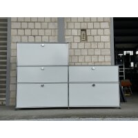 USM Haller Sideboard 150x50x104 cm lichtgrau