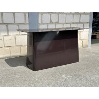 Vitra Metal Side Table groß braun 70x31x36 cm