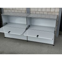 USM Haller Sideboard 150x35x74cm Lichtgrau