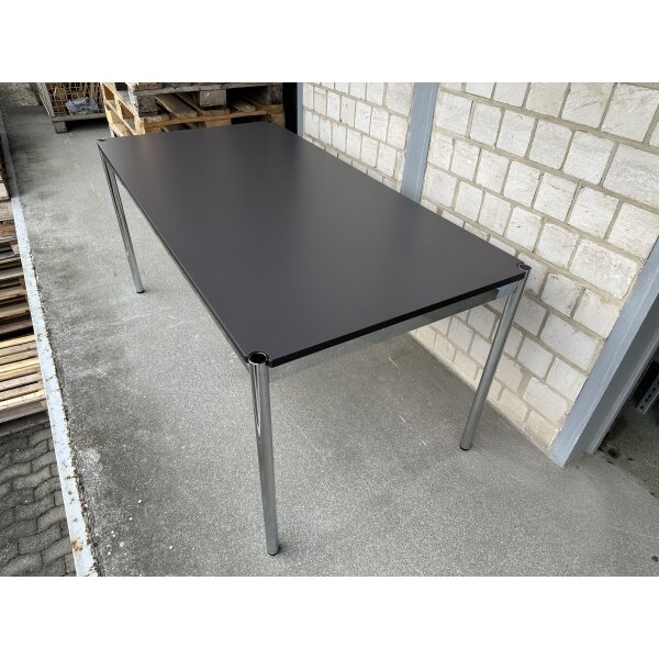 USM Haller Tisch Schreibtisch 160x80cm Anthrazit