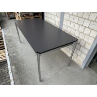 USM Haller Tisch Schreibtisch 160x80cm Anthrazit