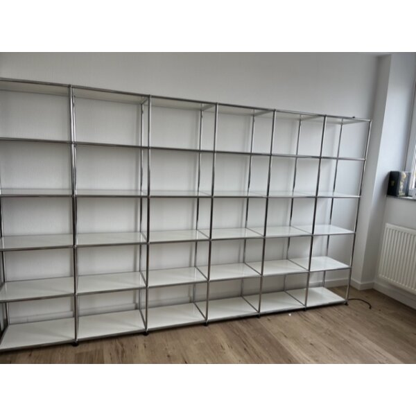 USM Haller Regal 300x35x179 cm weiß