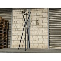 Garderobenständer pulverbeschichtet schwarz