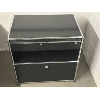 USM Haller Sideboard 75x50x74 cm schwarz