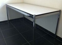 USM Haller Tisch Schreibtisch 175 x 100 cm weiss
